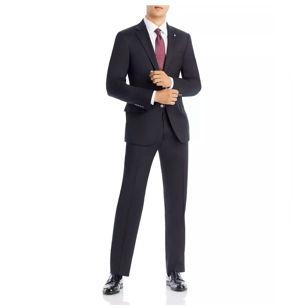 Hart Schaffner Marx Black New York Soft Classic Fit Suit Coat NWT SZ 44R